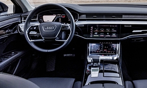 Sedan Models at TrueDelta: 2023 Audi A8 / S8 interior