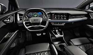 Audi Models at TrueDelta: 2024 Audi Q4 e-tron interior
