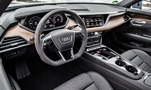 Audi Models at TrueDelta: 2024 Audi e-tron GT interior