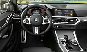 BMW Models at TrueDelta: 2022 BMW 4-Series Gran Coupe interior
