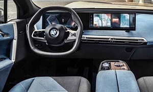 SUV Models at TrueDelta: 2023 BMW iX interior