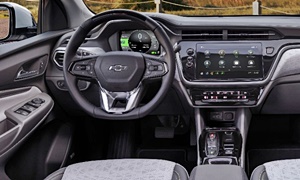 SUV Models at TrueDelta: 2023 Chevrolet Bolt EUV interior