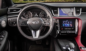 SUV Models at TrueDelta: 2022 Infiniti QX55 interior