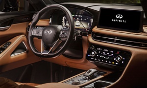 SUV Models at TrueDelta: 2023 Infiniti QX60 interior