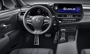 Sedan Models at TrueDelta: 2023 Lexus ES interior