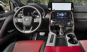 Lexus Models at TrueDelta: 2024 Lexus LX interior