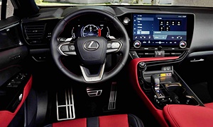 SUV Models at TrueDelta: 2023 Lexus NX interior