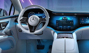 Hatch Models at TrueDelta: 2022 Mercedes-Benz EQS interior
