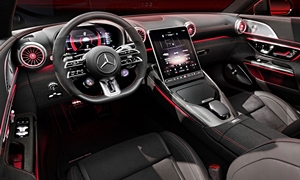Convertible Models at TrueDelta: 2024 Mercedes-Benz SL interior