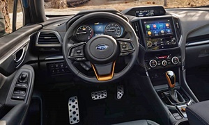 SUV Models at TrueDelta: 2022 Subaru Forester interior