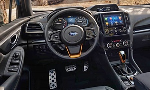 Subaru Models at TrueDelta: 2023 Subaru Forester interior