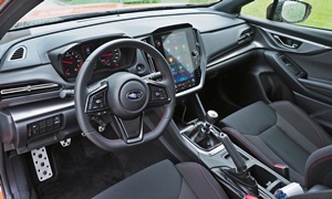 Sedan Models at TrueDelta: 2022 Subaru WRX interior