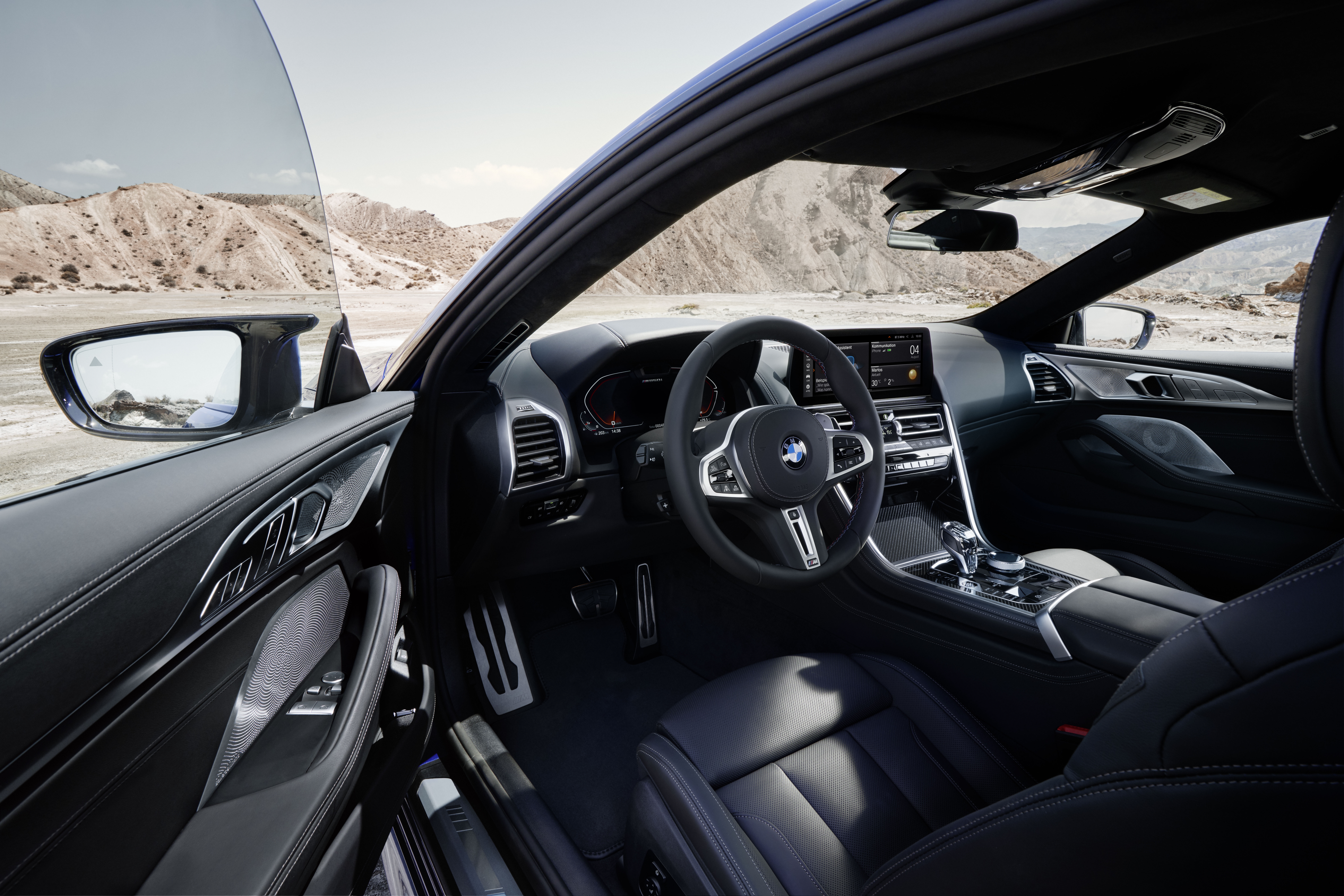 Sedan Models at TrueDelta: 2023 BMW 8-Series Gran Coupe interior
