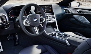 Convertible Models at TrueDelta: 2023 BMW 8-Series interior