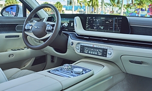 Sedan Models at TrueDelta: 2023 Genesis G90 interior