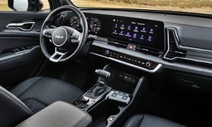 SUV Models at TrueDelta: 2023 Kia Sportage interior