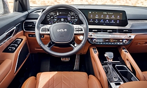 Kia Models at TrueDelta: 2024 Kia Telluride interior