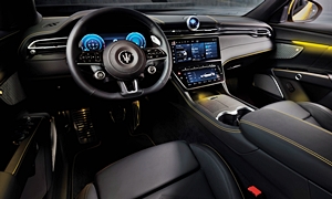 SUV Models at TrueDelta: 2023 Maserati Grecale interior