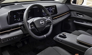 Nissan Models at TrueDelta: 2024 Nissan Ariya interior
