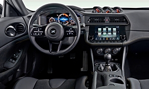 Nissan Models at TrueDelta: 2024 Nissan Z interior