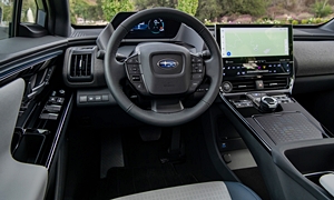 SUV Models at TrueDelta: 2023 Subaru Solterra interior