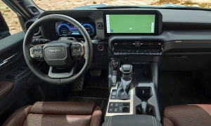 Toyota Models at TrueDelta: 2025 Toyota Land Cruiser interior