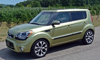 Kia Soul front quarter view