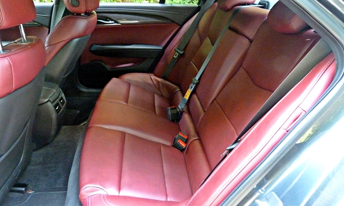 ATS Reviews: Cadillac ATS rear seat