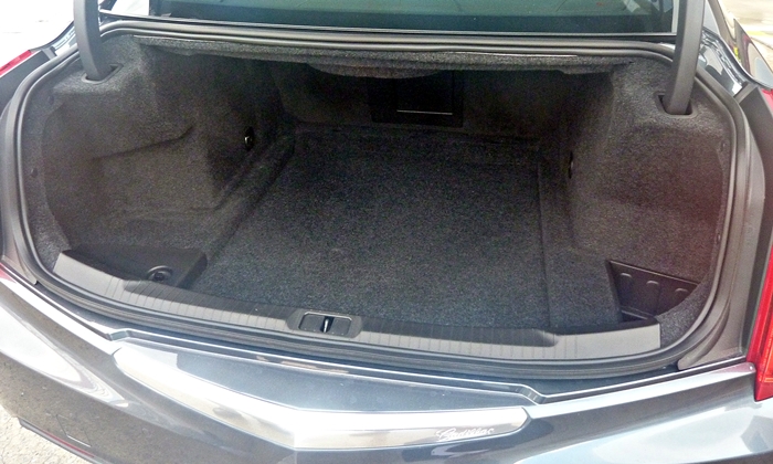 ATS Reviews: Cadillac ATS trunk