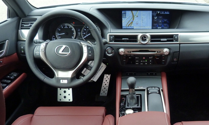 GS Reviews: Lexus GS 350 F Sport instrument panel