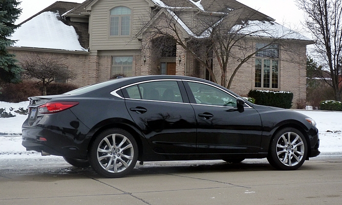 Mazda6 Reviews: 2014 Mazda6 Grand Touring rear quarter view