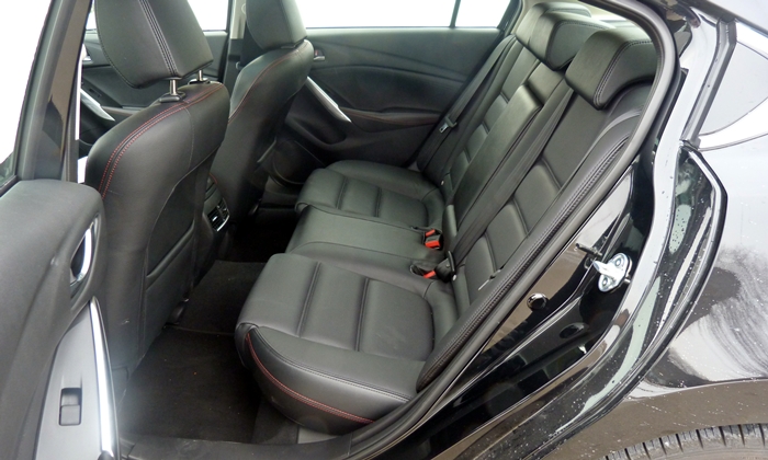 Mazda6 Reviews: 2014 Mazda6 Grand Touring rear seat