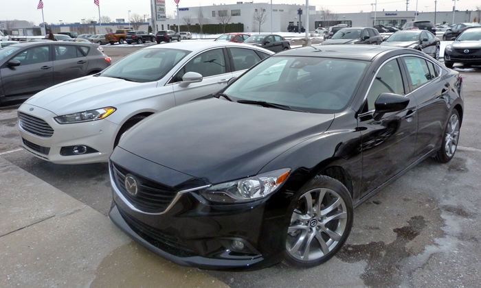 Mazda 6 vs. ford fusion #4