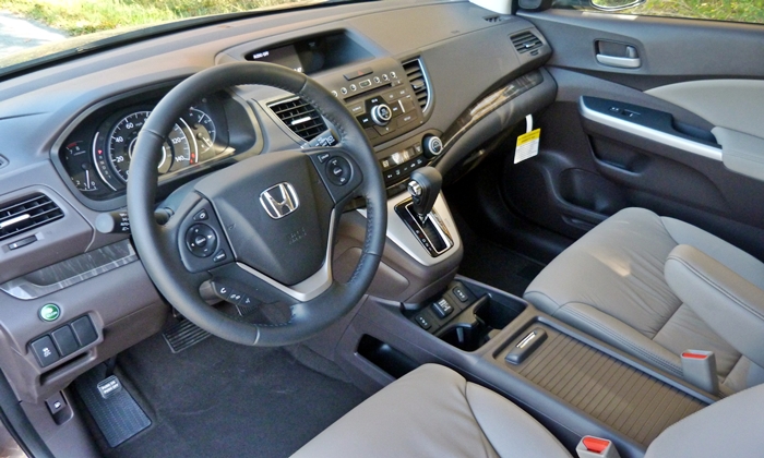 CR-V Reviews: 2013 Honda CR-V EX-L interior