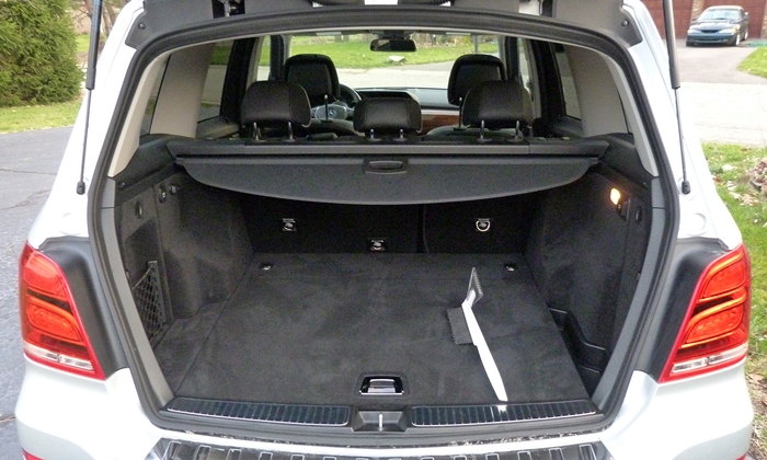 GLK-Class Reviews: 2013 Mercedes-Benz GLK350 cargo area