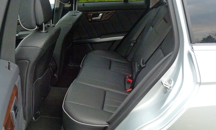 GLK-Class Reviews: 2013 Mercedes-Benz GLK350 rear seat