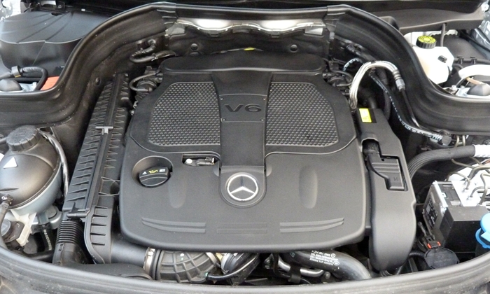 GLK-Class Reviews: 2013 Mercedes-Benz GLK350 engine