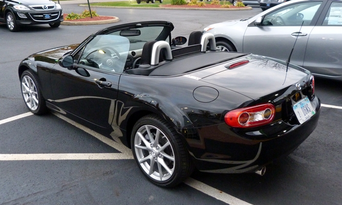 MX-5 Miata Reviews: 2012 Mazda MX-5 Miata Touring rear quarter