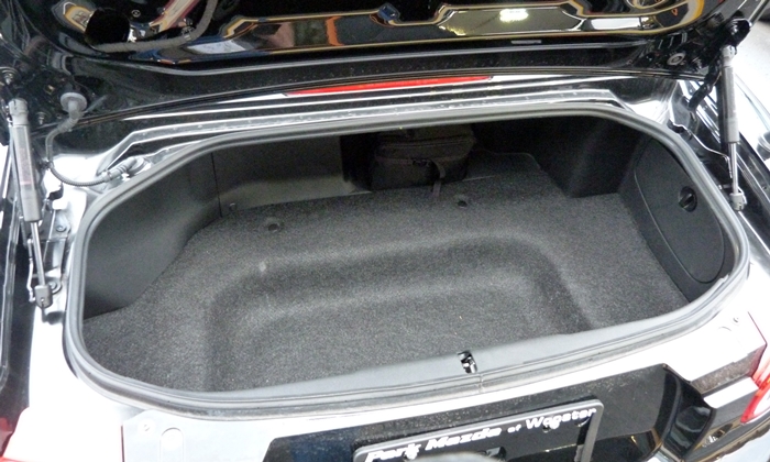 MX-5 Miata Reviews: 2012 Mazda MX-5 Miata trunk