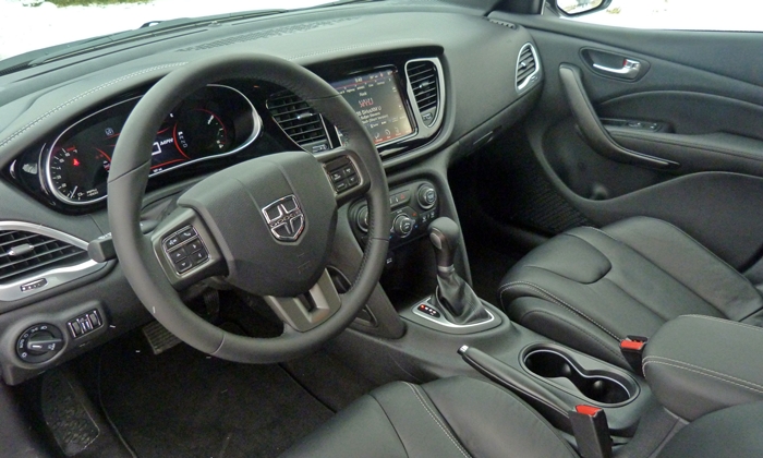 Dart Reviews: 2013 Dodge Dart Limited interior