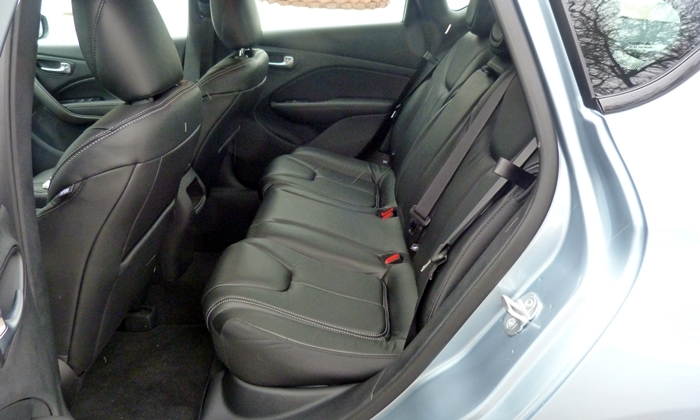 Dart Reviews: 2013 Dodge Dart Limited back seat