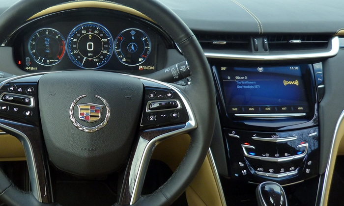 XTS Reviews: 2013 Cadillac XTS instruments