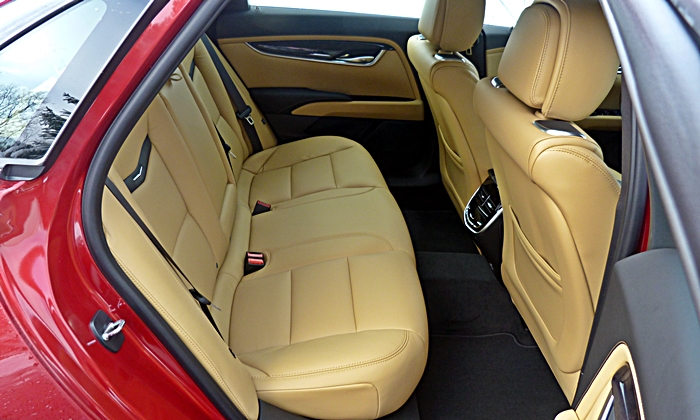 XTS Reviews: 2013 Cadillac XTS rear seat