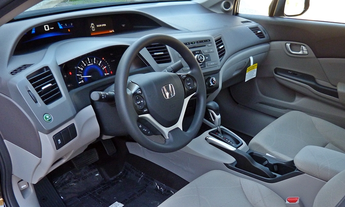 Honda Civic Photos: 2012 Honda Civic EX interior