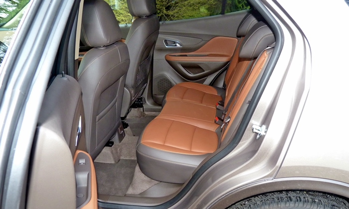 Encore Reviews: Buick Encore rear seat