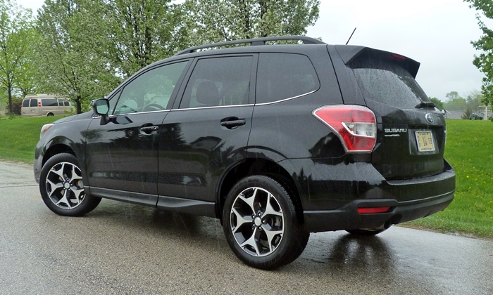 Forester Reviews: 2014 Subaru Forester XT rear quarter view