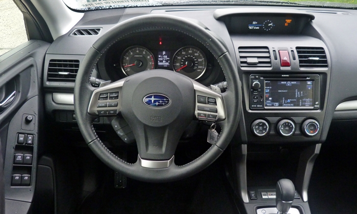 Forester Reviews: 2014 Subaru Forester XT instrument panel