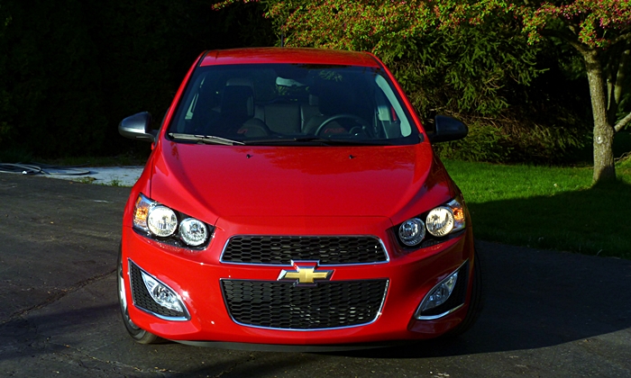 Sonic Reviews: Chevrolet Sonic RS front