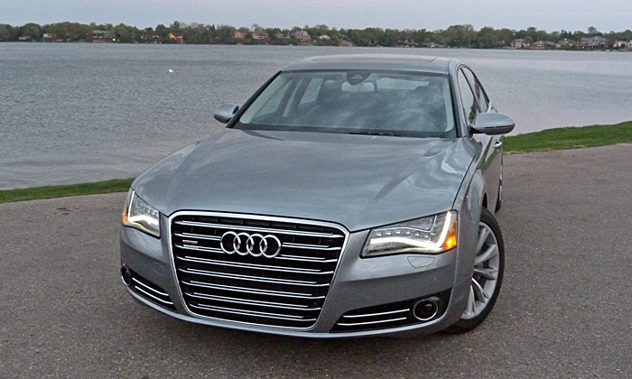A8 / S8 Reviews: Audi A8 L front end
