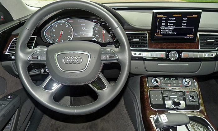 A8 / S8 Reviews: Audi A8 L instrument panel